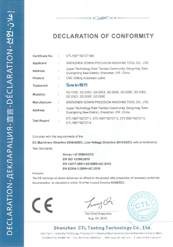 CE Certificate